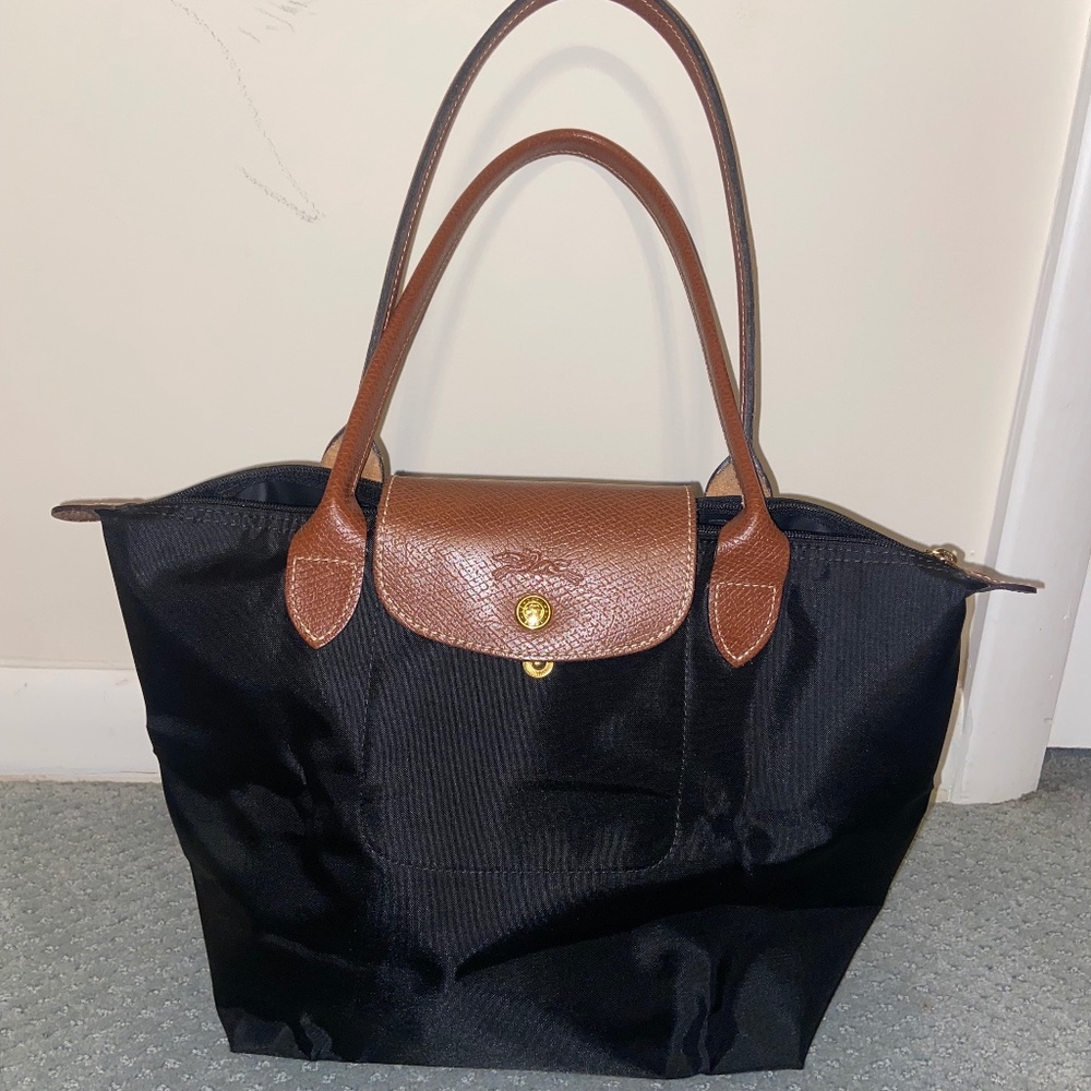 Medium Longchamp Classic Tote Black